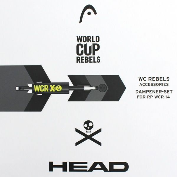 HEAD ヘッド ダンプナーセット DAMPENER KIT - RACEPLATE WCR〔1 PR