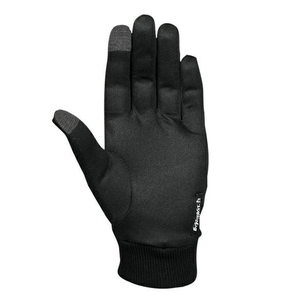 reusch ブラック グローブ ユニセックス 8.5 インナーグローブ REUSCH ロイシュ ＜2026＞ REUSCH DRYZONE TOUCH-TEC
