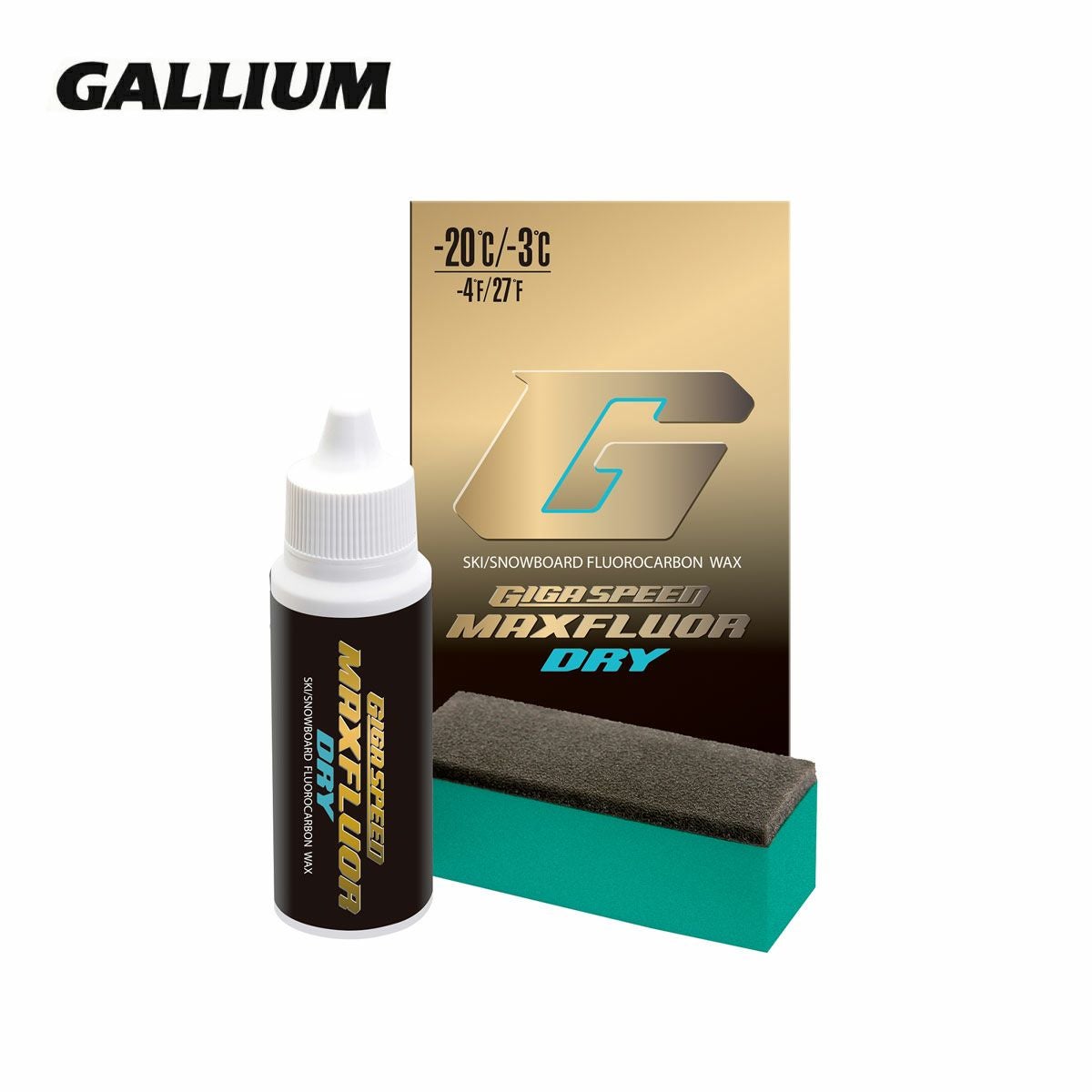 スキー・スノーボードアクセサリー GALLIUM GIGA SPEED MAXFLUOR DRY Gallium Giga Speed Maxfluor DRY Liquid -3°-20°C, 15ml | Skiwax