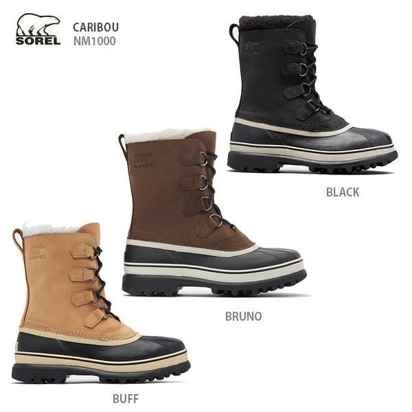 SOREL ソレル スノーシューズ スノーブーツ ＜2024＞ Caribou NM1000
