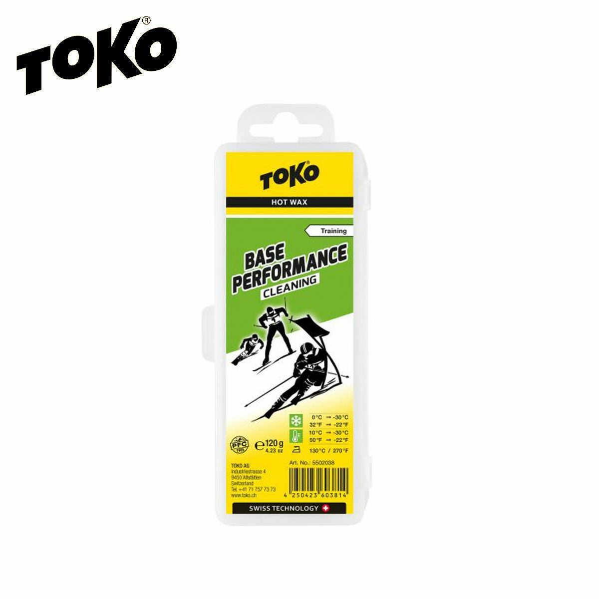 TOKO トコ ワックス Base Performance クリーニング 120g サーモ