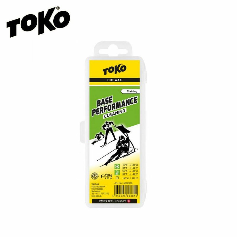 TOKO �g�R ���b�N�X Base Performance �N���[�j���O 120g �T�[�����b�N�X 5502038 �Ō` �X�L�[ �X�m�[�{�[�h �X�m�{