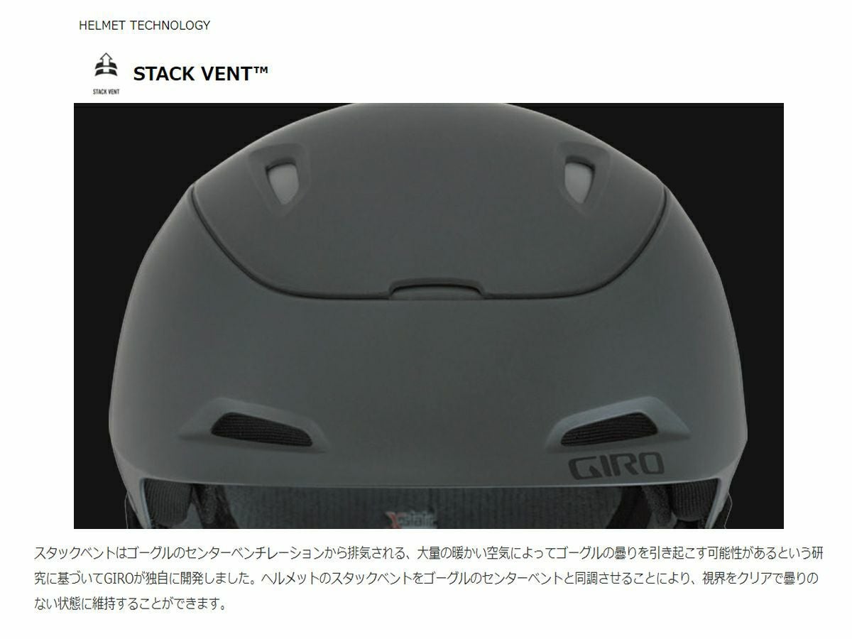 スキー ヘルメット メンズ レディース GIRO〔ジロ〕＜2024＞GRID
