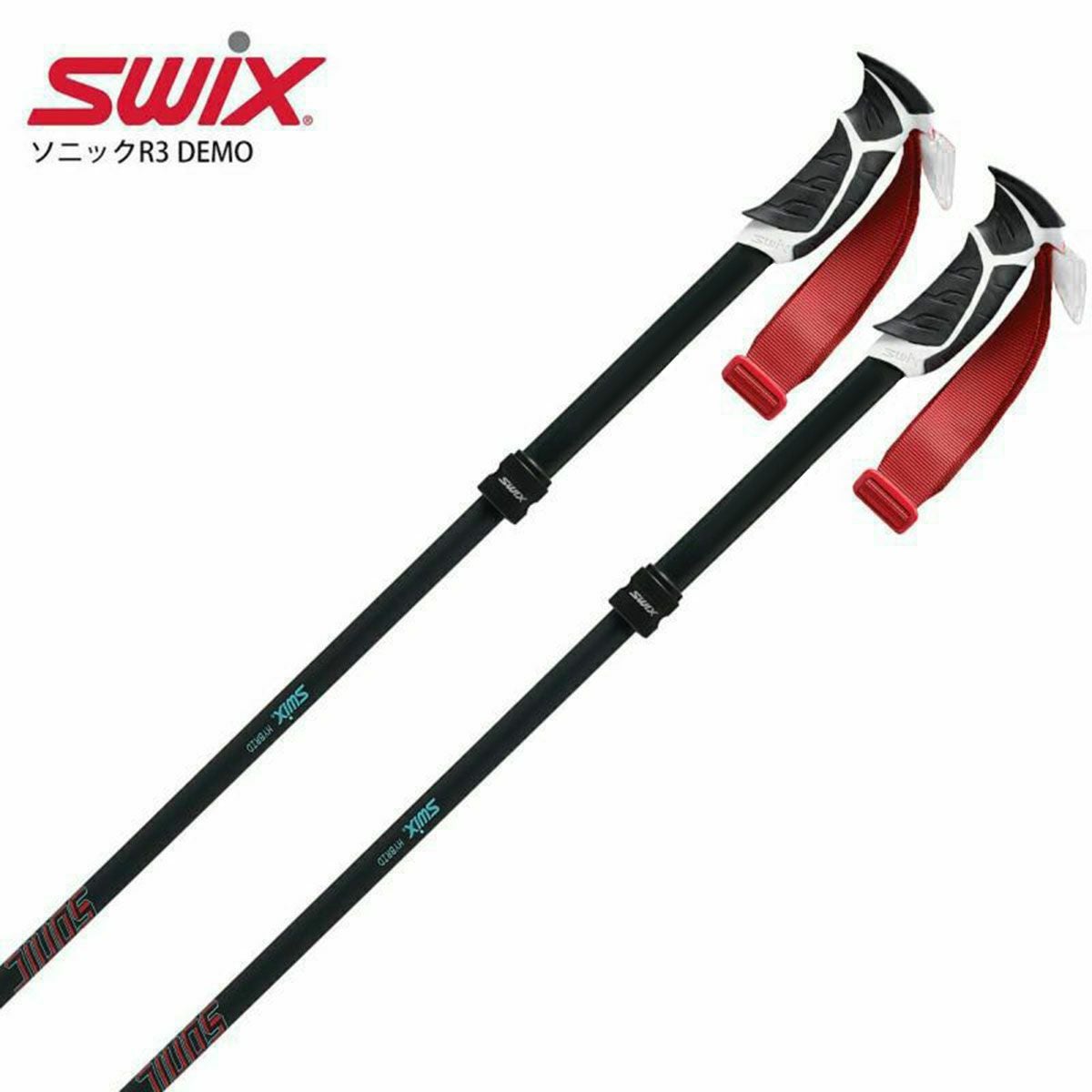 SWIX Team スキー用ストック Lサイズ SWIX スウィックス スキー ポール ストック ＜2026＞ レッドイン