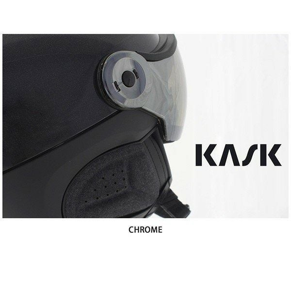 ★カスク★KASK★スキーヘルメット★スノボ★サイズ58★CHROMEクロ―厶★ KASK カスク スキー ヘルメット メンズ レディース 2023 CHROME