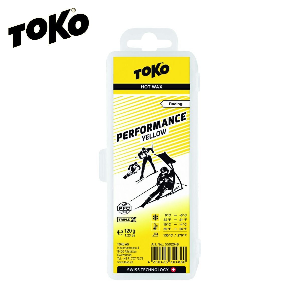TOKO トコ ワックス ＜2026＞ Racing Performance ブラック 120g