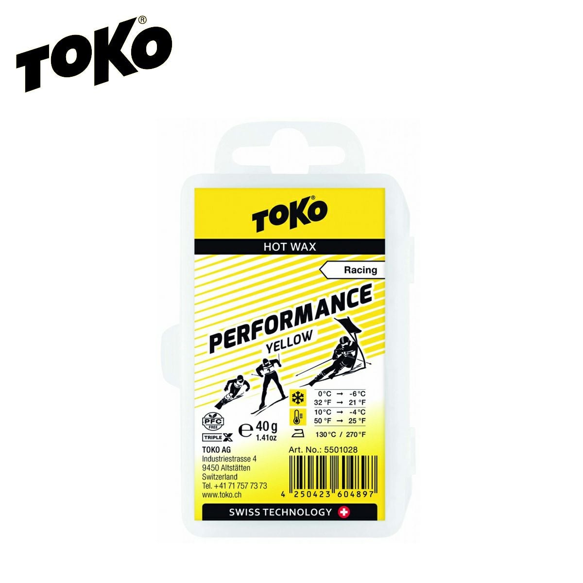 TOKO トコ ワックス ＜2024＞ Racing Performance レッド120g