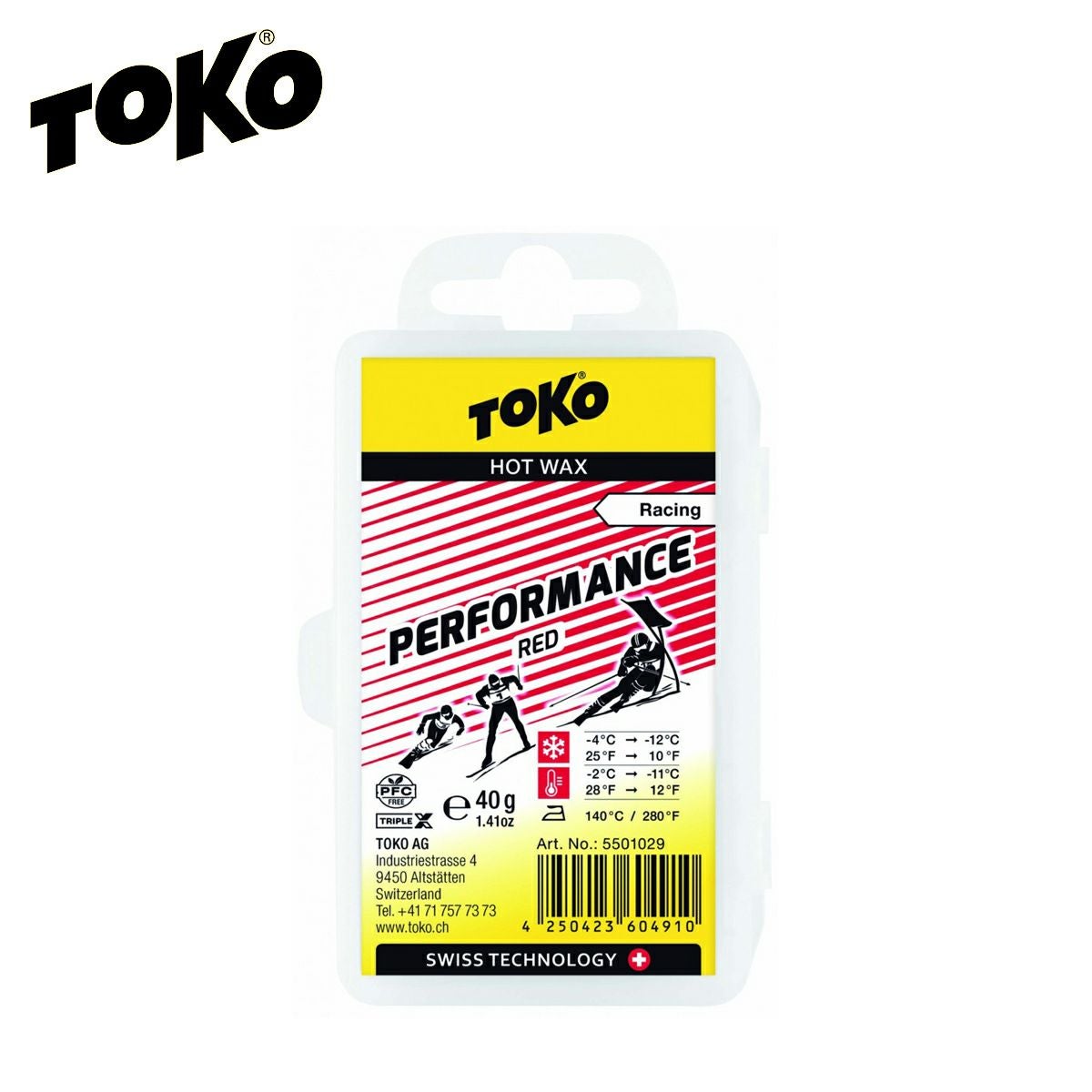 TOKO トコ ワックス ＜2024＞ Racing Performance レッド120g