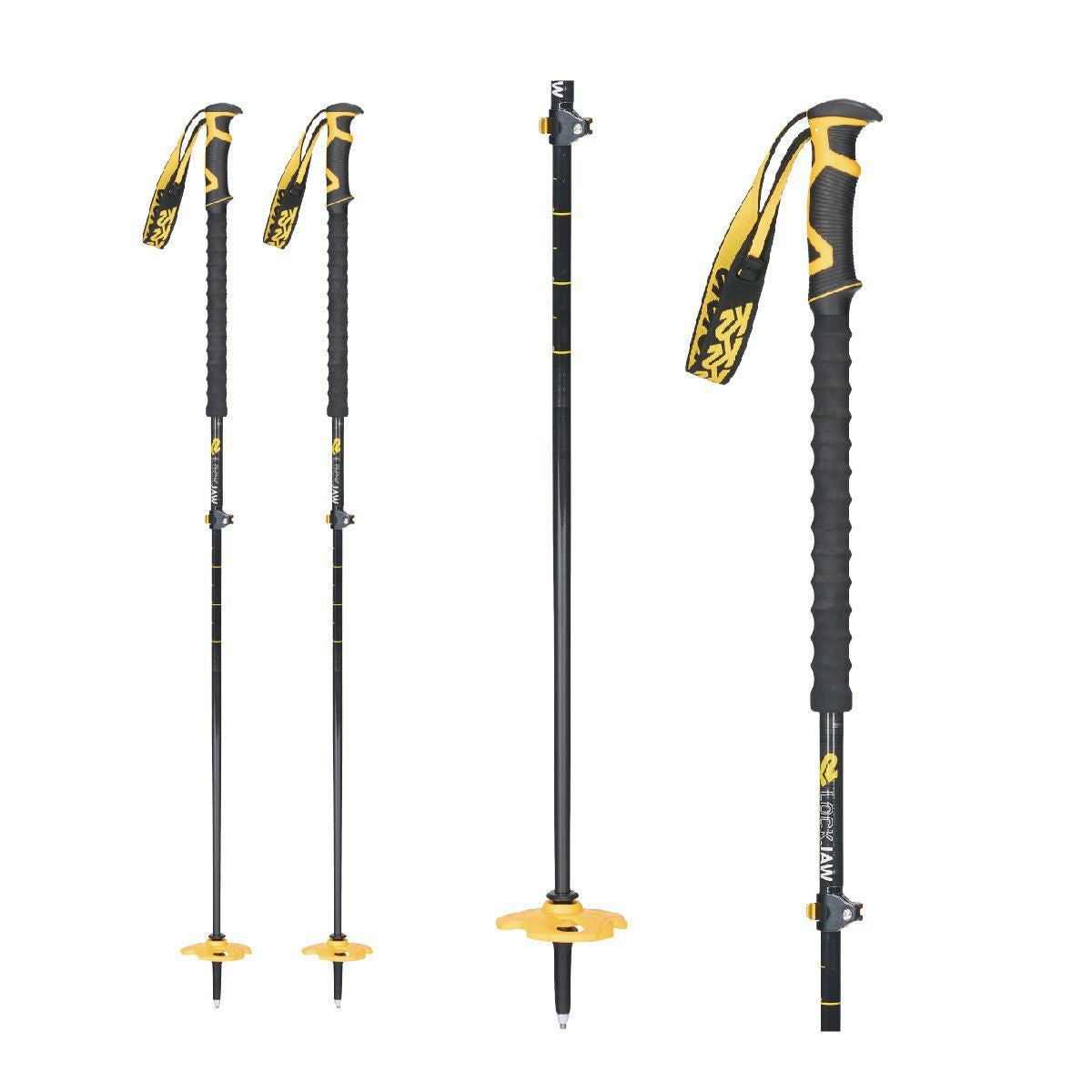 スキー ポール ストック 伸縮式 K2 ケーツー＜2027＞LOCKJAW CARBON