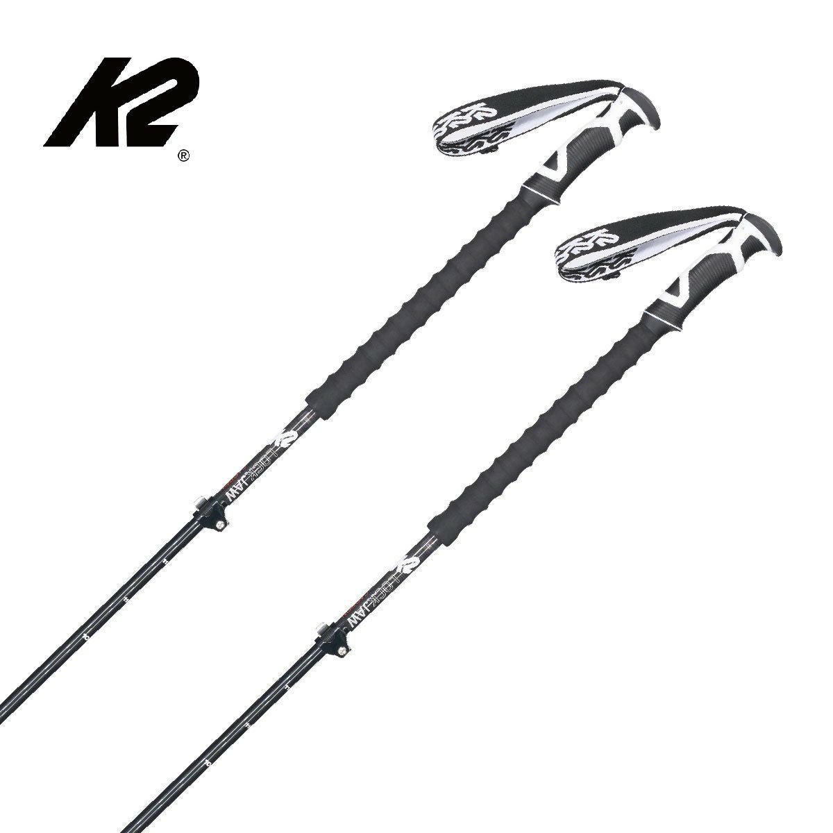 スキー ポール ストック 伸縮式 K2 ケーツー＜2027＞LOCKJAW CARBON