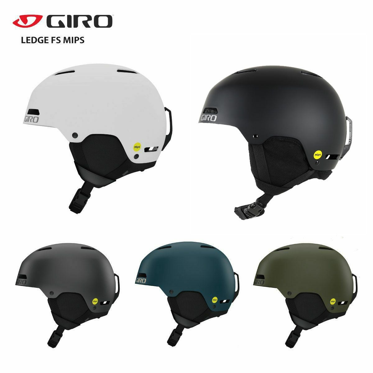 GIRO ジロ スキーヘルメット＜2024＞LEDGE FS MIPS / レッジ エフエス