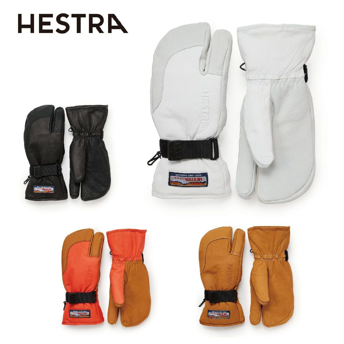 【美品】ヘストラ スキーグローブ ８ HESTRA（ヘストラ） スキーグローブ ゴアテックス アルパイン ショート