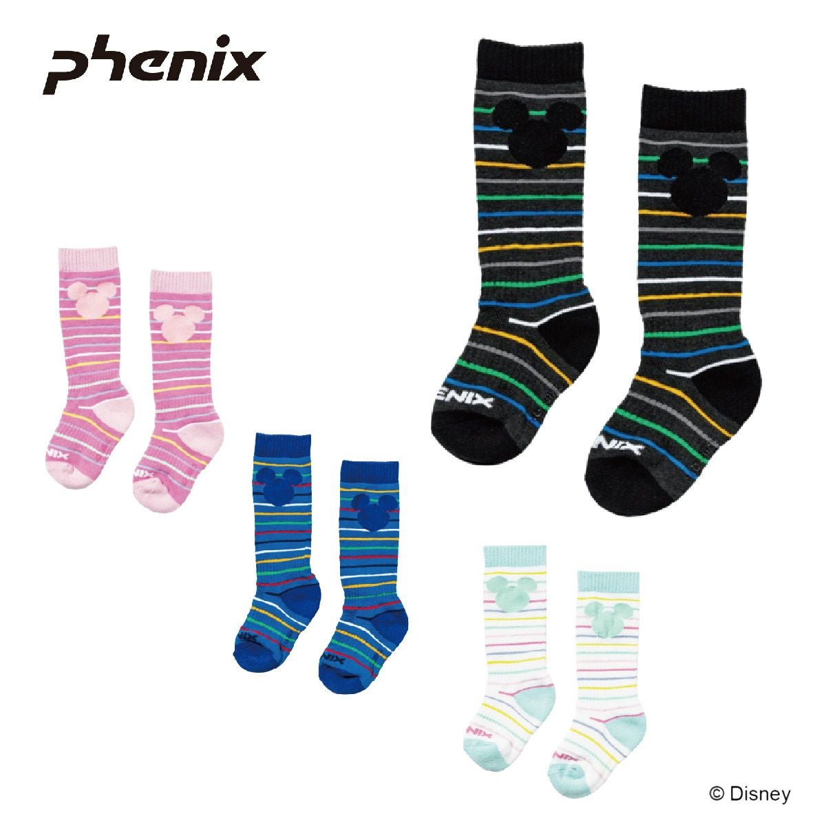 PHENIX フェニックス スキー ソックス キッズ ジュニア ESB22SO40