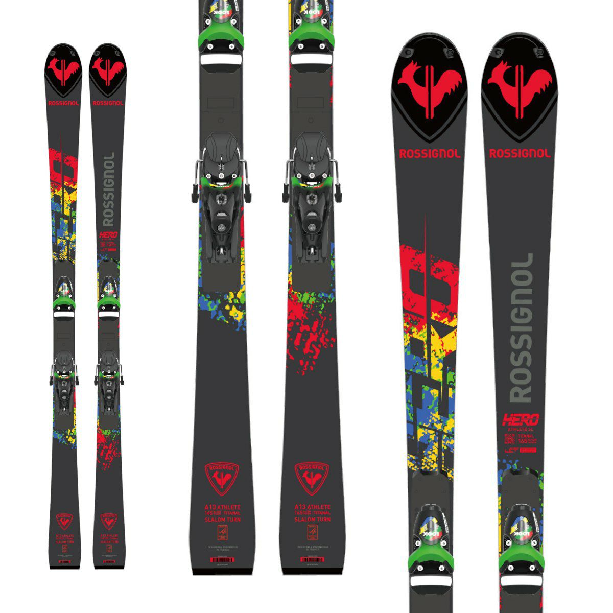 ROSSIGNOL スキー板/ビンデングセット HERO ATHLETE FIS SL FACTORY