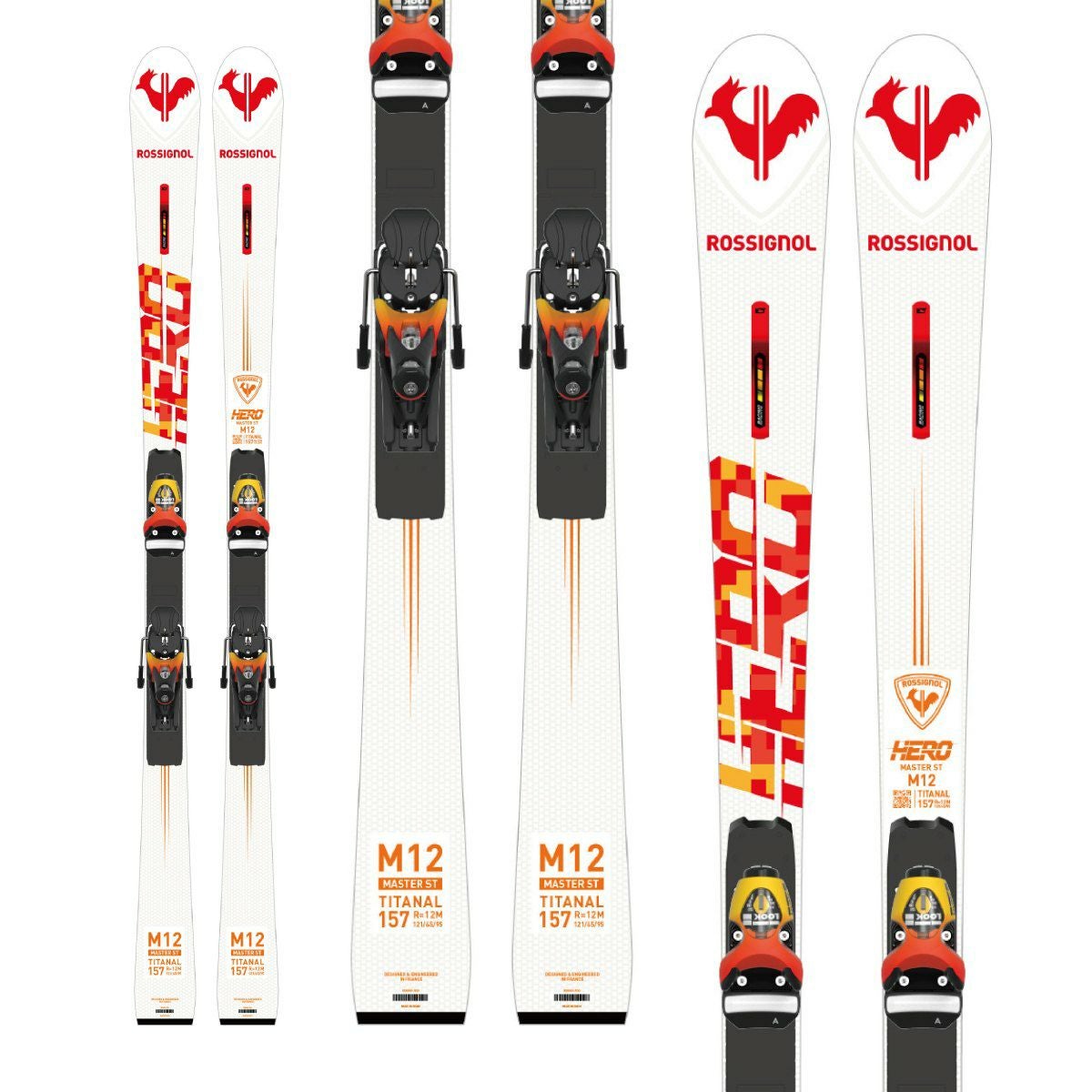ROSSIGNOL HERO スキーセット120センチ ROSSIGNOL ロシニョール スキー板 メンズ レディース ＜2024＞ HERO