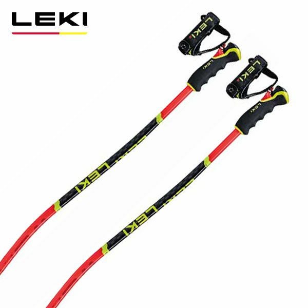 LEKI スキー ストック 100cm 赤 LEKI - レキ LEKI スキーポール REDBIRD VARIO レッドバード バリオ