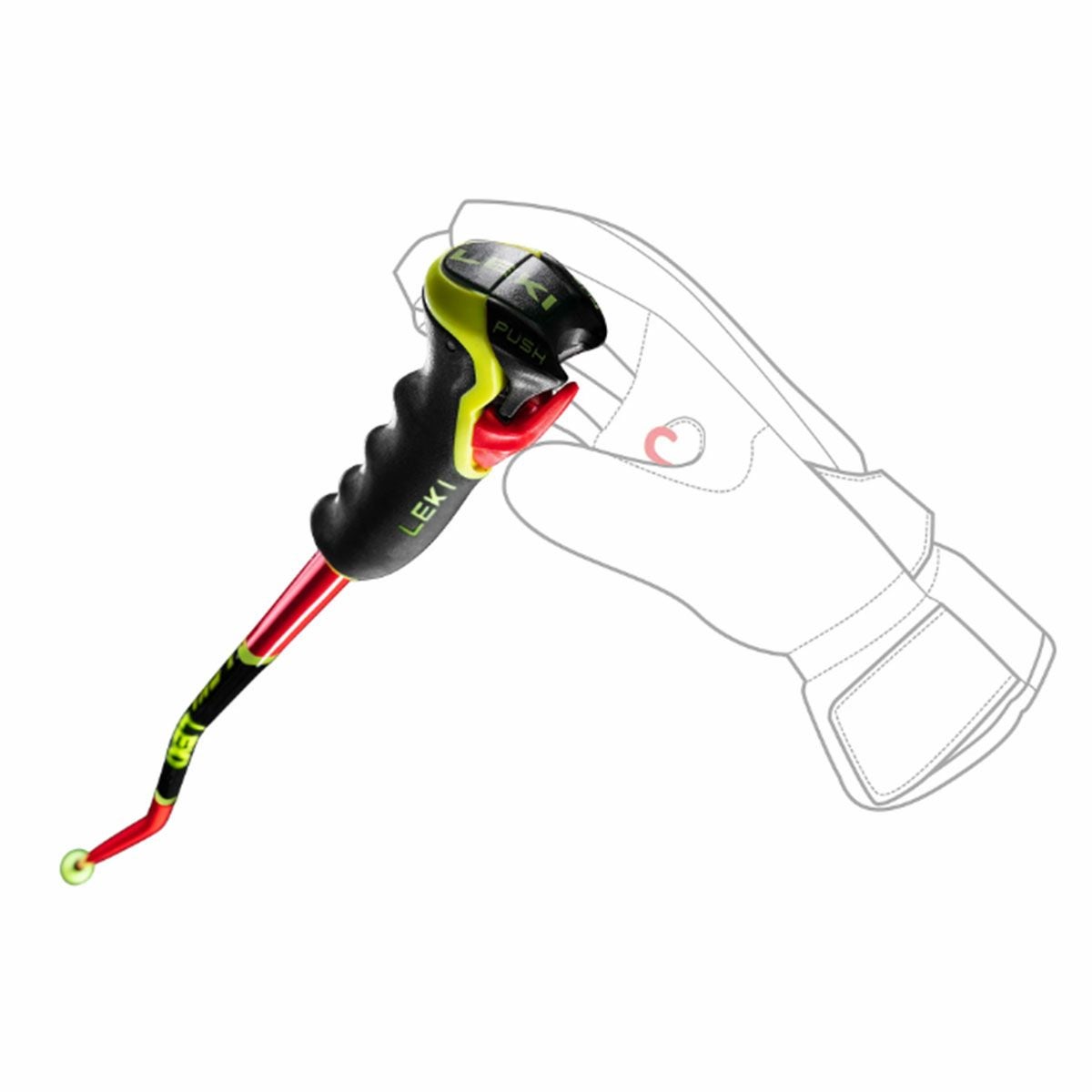 LEKI レキ スキーポール GSストック ＜ 2026＞WCR LITE GS 3D