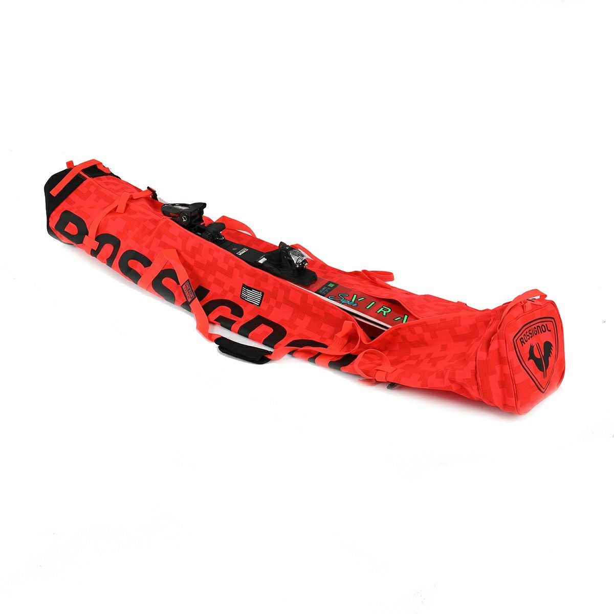 ROSSIGNOL スキーケース レッド 約200cm ROSSIGNOL ロシニョール スキーケース 1台用 ＜2026＞ HERO JUNIOR SKI