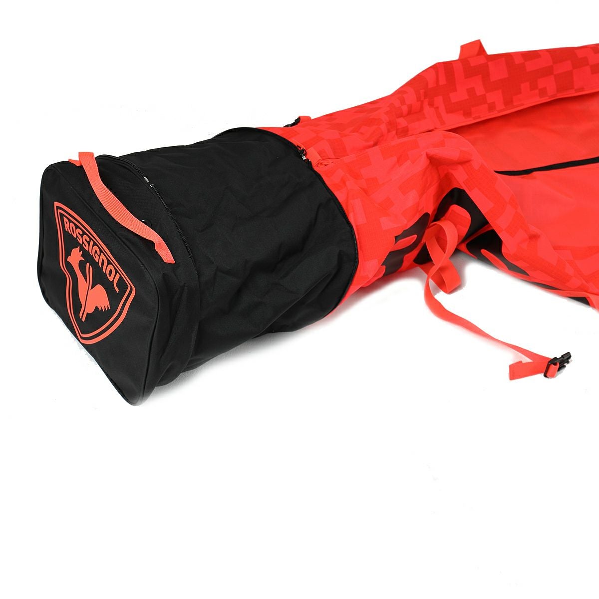 美品　ロシニョール スキーバッグ ホイール付き　2/3P 195 トラベルケース ROSSIGNOL（ロシニョール） スキーケース 180cmまで対応 スキーバッグ