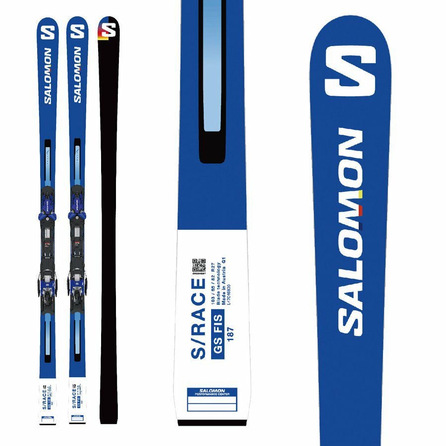 SALOMON サロモン スキー板 ＜2024＞ S/RACE FIS GS + X16 LAB