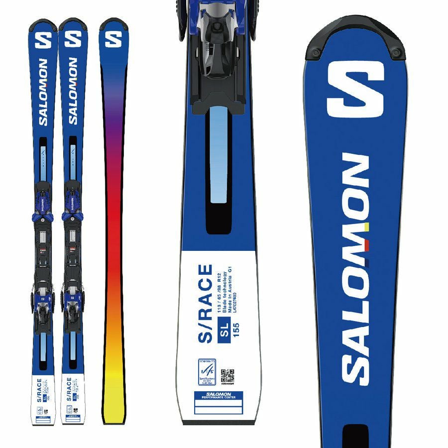 SALOMON サロモン スキー板 ＜2024＞ S/RACE FIS SL + X12 LAB