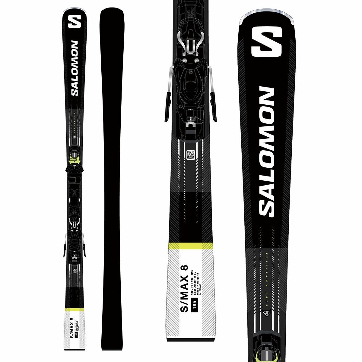 SALOMON サロモン スキー板 ＜2024＞S/MAX 8 + M11 GW プレート