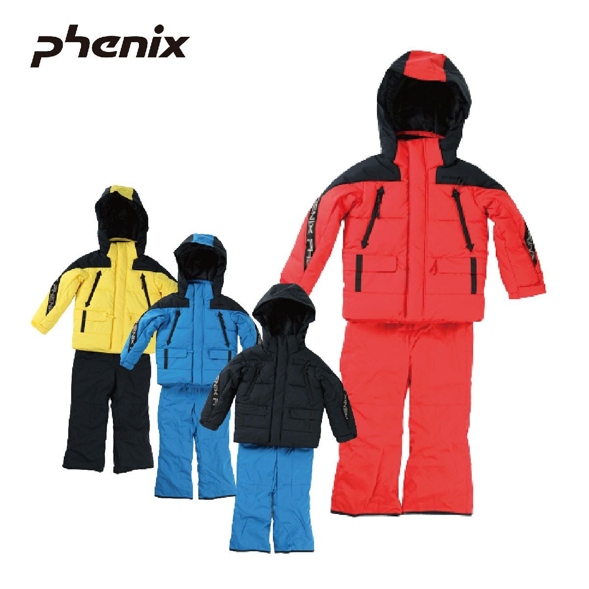 スキーウェア キッズ スノーウェア ジュニア フェニックス PHENIX 上下