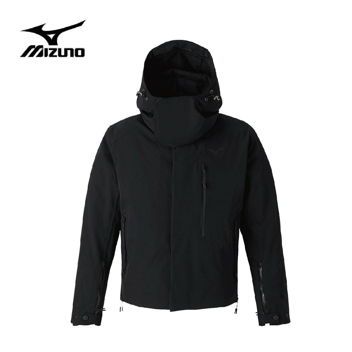 12.8 MIZUNO ミズノ スノーボードジャケット スノボーウェア ブラック MIZUNO】ミズノスキーウェアならスキー用品通販ショップ - タナベ
