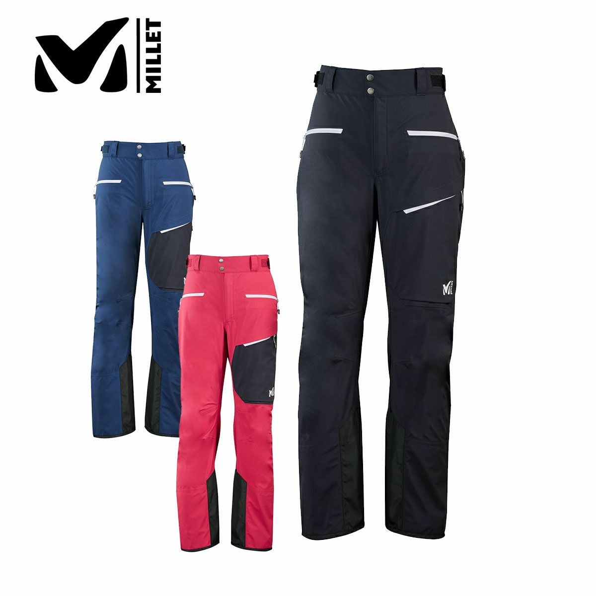 Millet logo pants men 防水透湿パンツ スキーパンツ 未使用品 防水透湿 パンツ｜ミレー（MILLET）公式オンラインストア