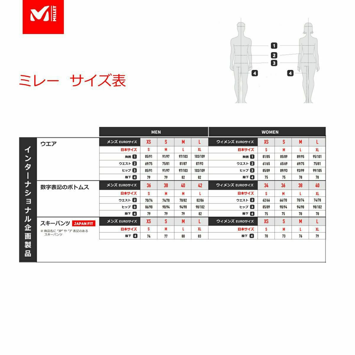 スキーウェア スキーパンツ パンツ MILLET ミレー メンズ ＜2024