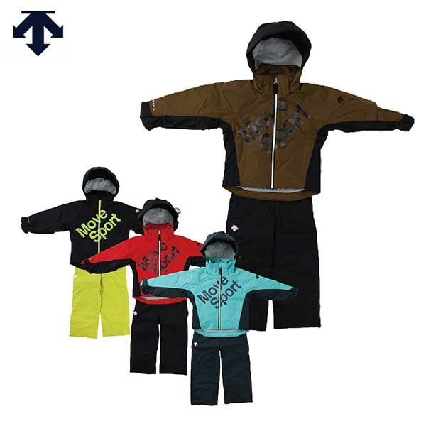 DESCENTE 子ども用スキーウェア 青/黄 DESCENTE（デサント） スキーウェア キッズ スノーウェア ジュニア