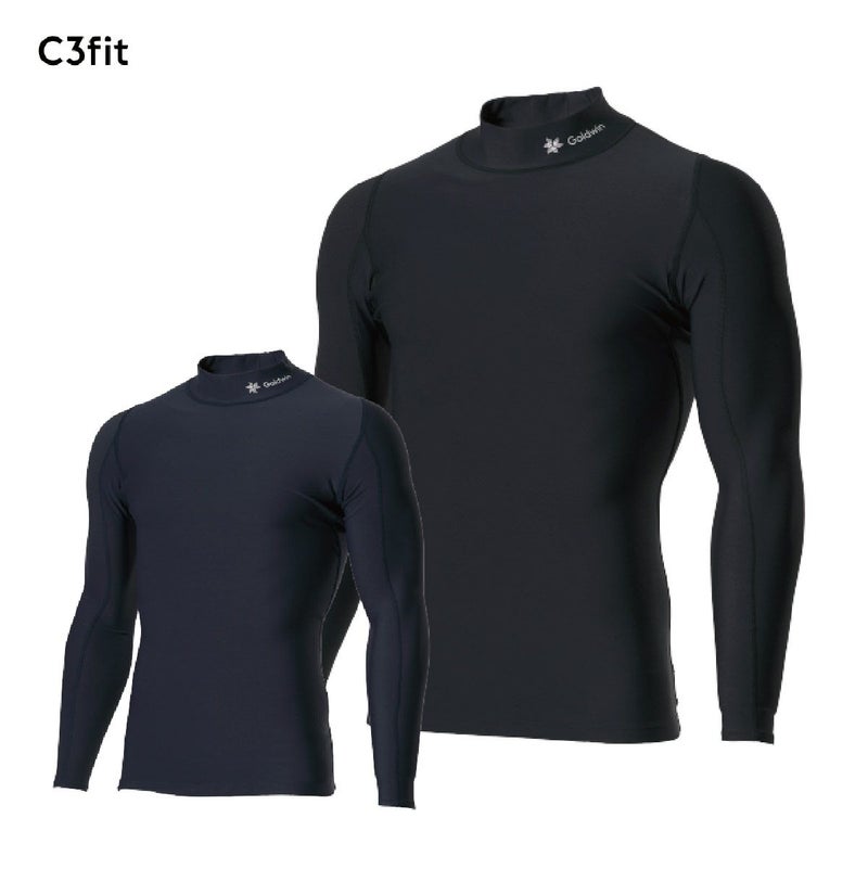 c3fit �V�[�X���[�t�B�b�g �����Y �C���i�[��2024�� GC62302 / Kodenshi Warm High Neck Long Sleeves
