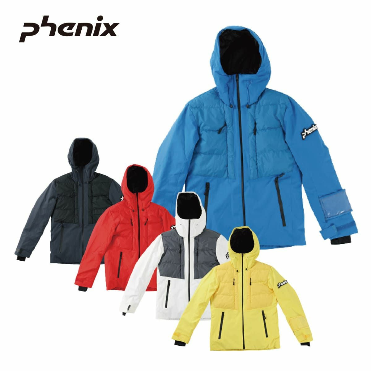 訳アリPHENIX（XL）スキージャケット ESM22OT32 ボードウエア スキーウェア メンズ スキージャケット フェニックス PHENIX