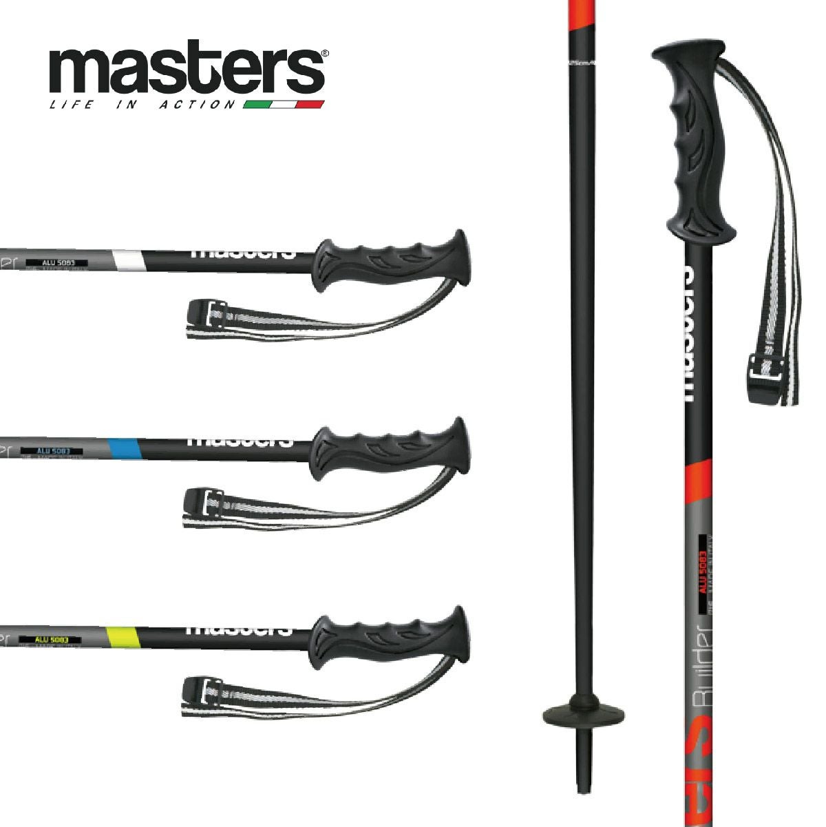 スキー ポール ストック キッズ ジュニア MASTERS マスターズ＜2023