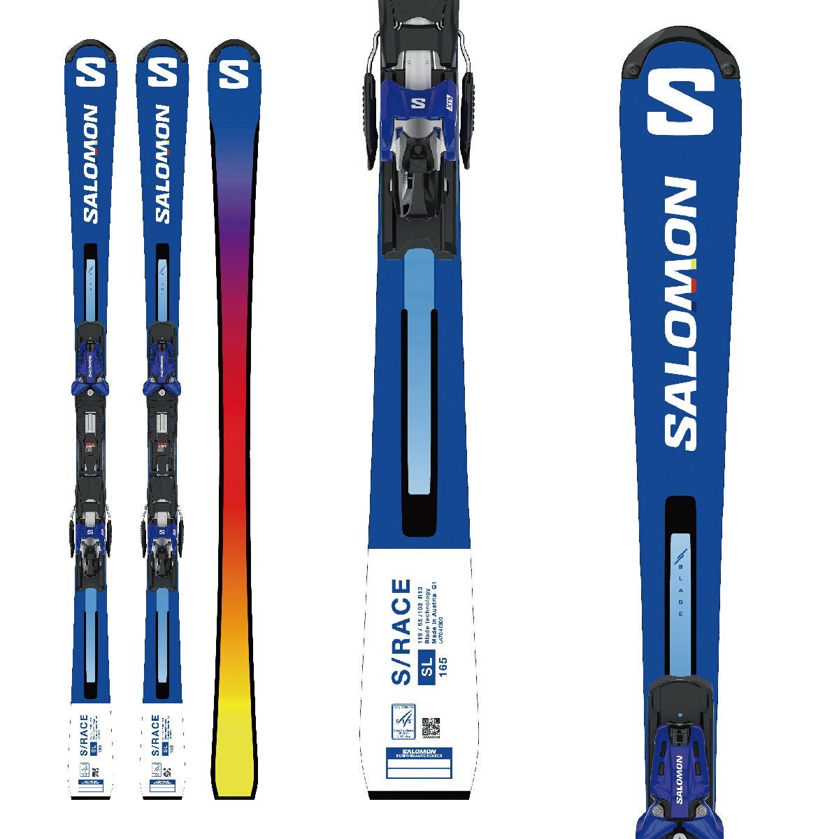 SALOMON サロモン スキー板 ＜2024＞ S/RACE FIS SL + X16 Lab