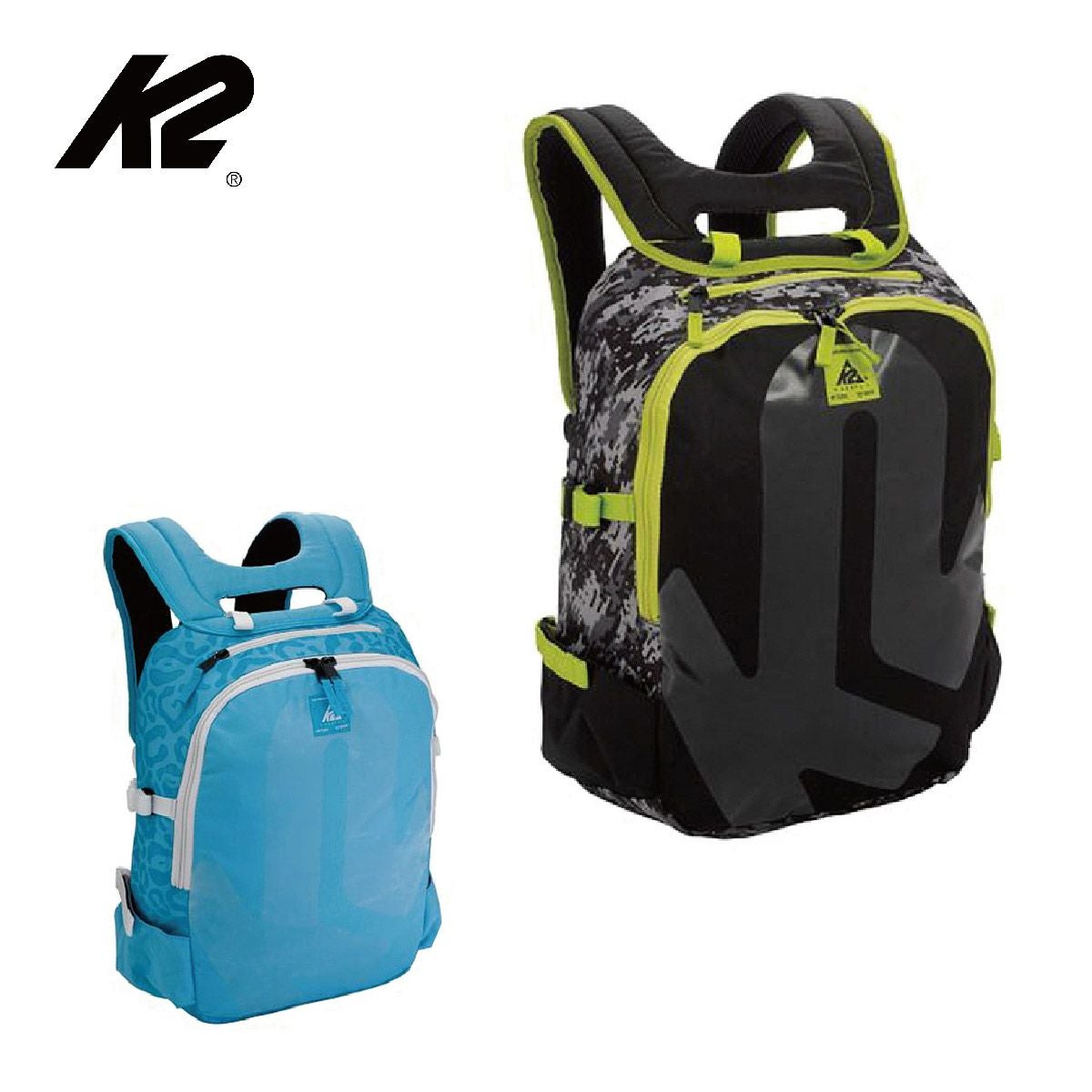 ローラーブレイドと新品のリュック インラインスケート アクセサリー キッズ ジュニア K2 ケーツー バック