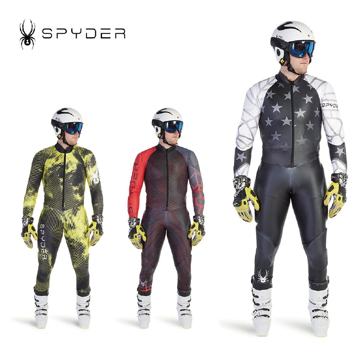 リョウ　スパイダースキー レーシングスーツ スキーウェア SPYDER スパイダー GSワンピース＜2023＞229401 / NINE