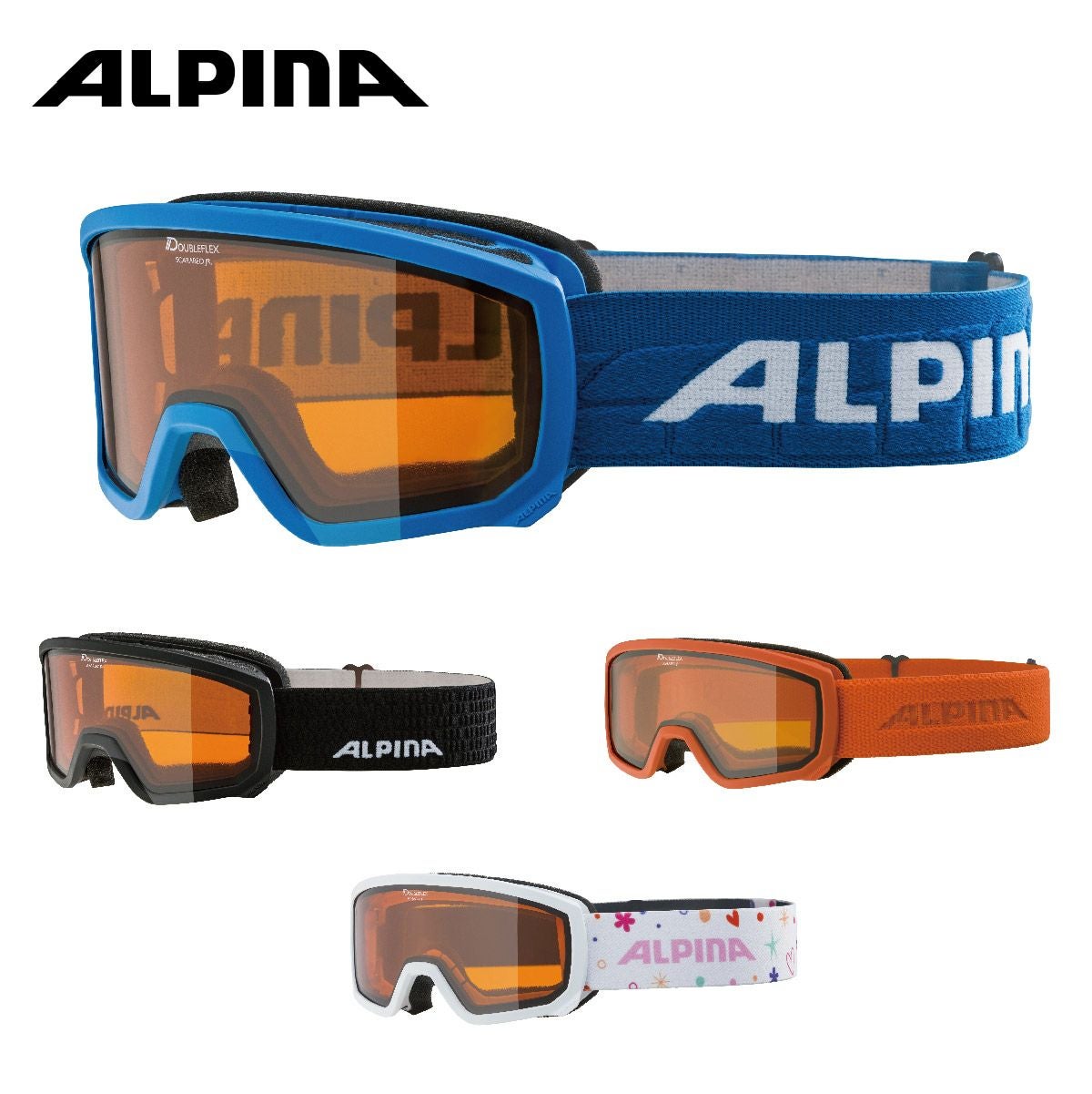 スキーゴーグル キッズ スキー ゴーグル ジュニア ALPINA アルピナ