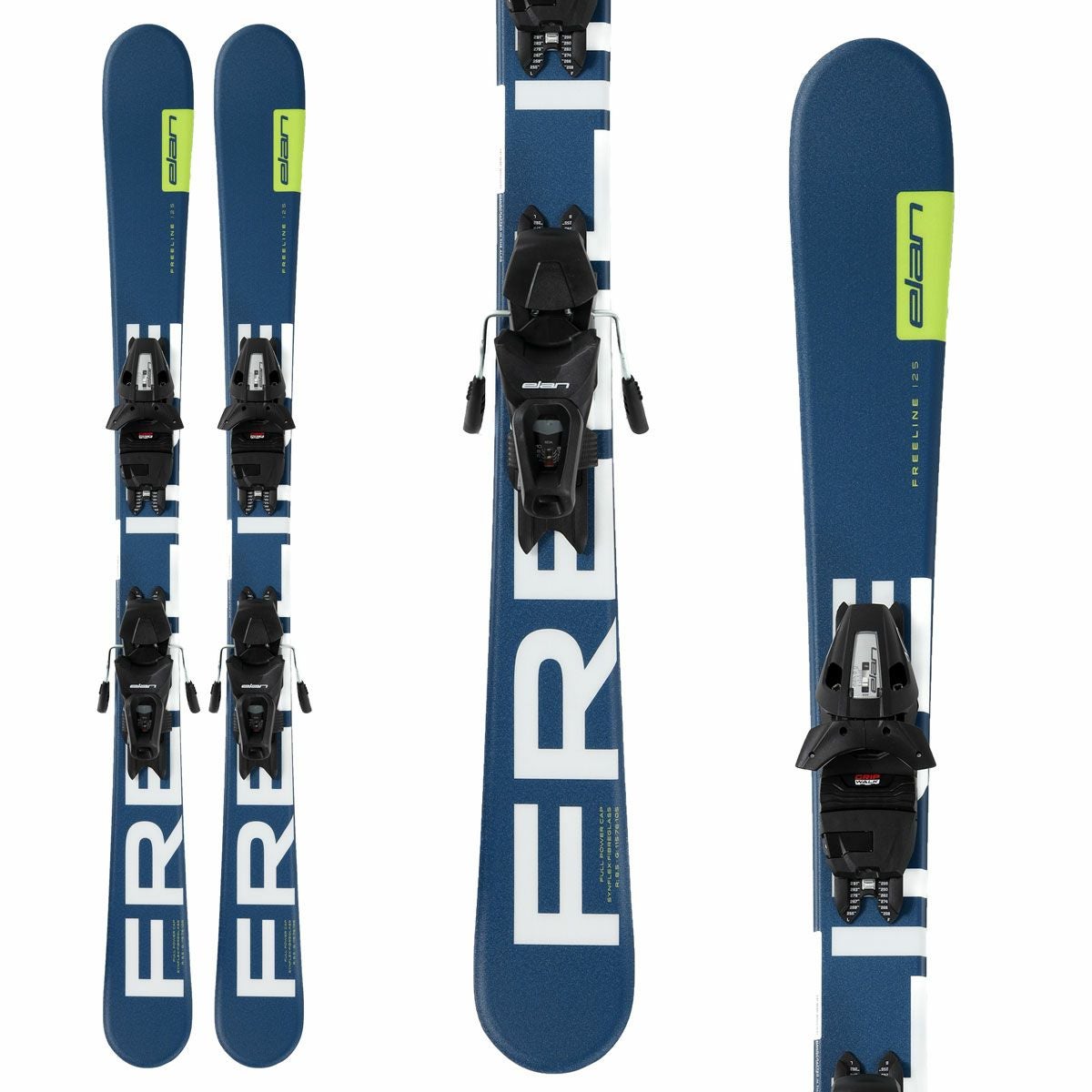 elan  フリースタイルスキー板 170cmくらい ELAN エラン スキー板 / ショートスキー＜2024＞FREELINE BLUE QS EL10