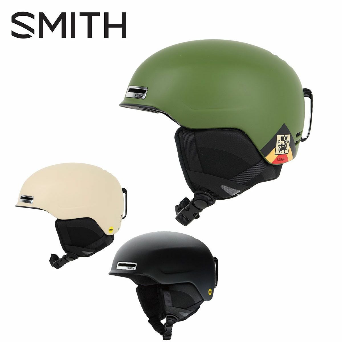 SMITH スミス ヘルメット＜2023＞Maze MIPS RC ASIA FIT 日本正規品