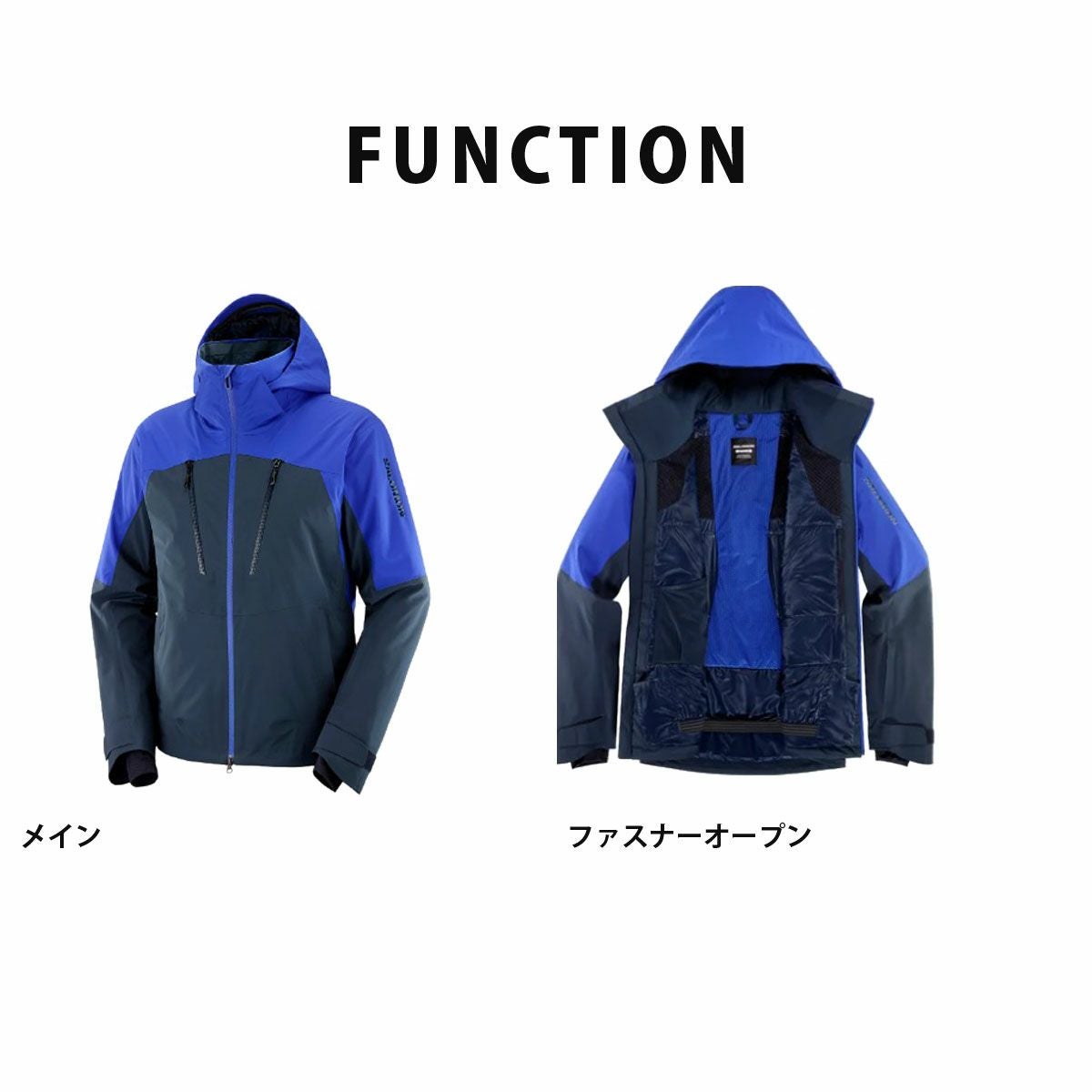 スキーウェア メンズ スキージャケット サロモン SALOMON ＜2024