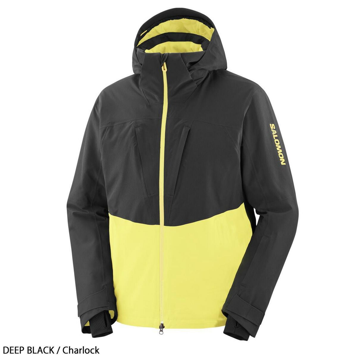 SALOMON スキーウェア　 フード付き 新品未使用　展示品 サロモン Salomon ナイロンジャケット マウンテンパーカー スキー