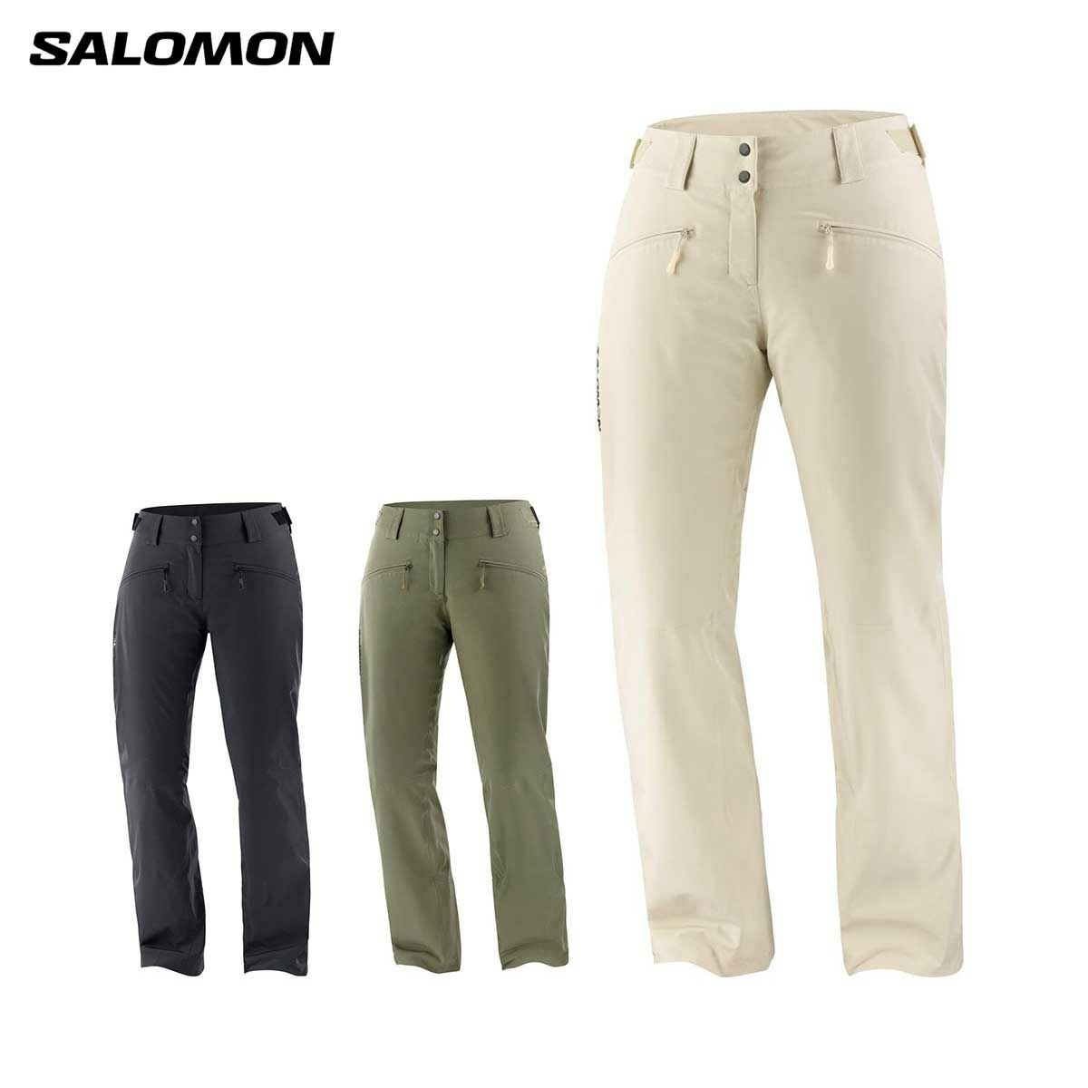 スキーウェア スキーパンツ レディース パンツ SALOMON サロモン