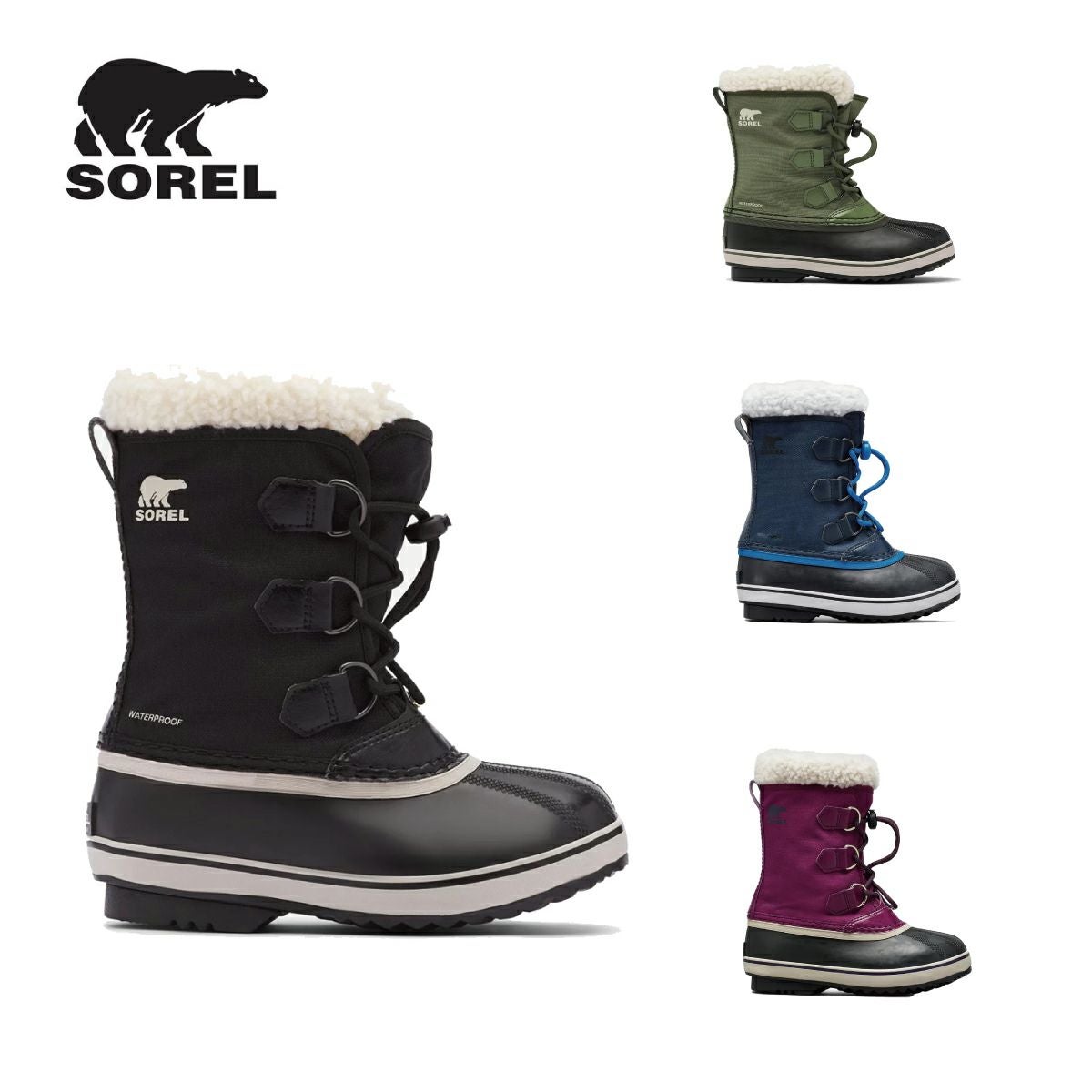 使用回数少！ソレル　ブーツ　21センチ SOREL（ソレル） 交換送料片道無料 子供 ブーツ ユート パック