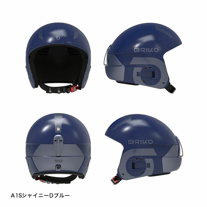 美良品 BRIKO VULCANO FIS 対応ヘルメット サイズ 58cm Helmets Unisex VULCANO 2.0 MIPS Helmet Shiny White - Black