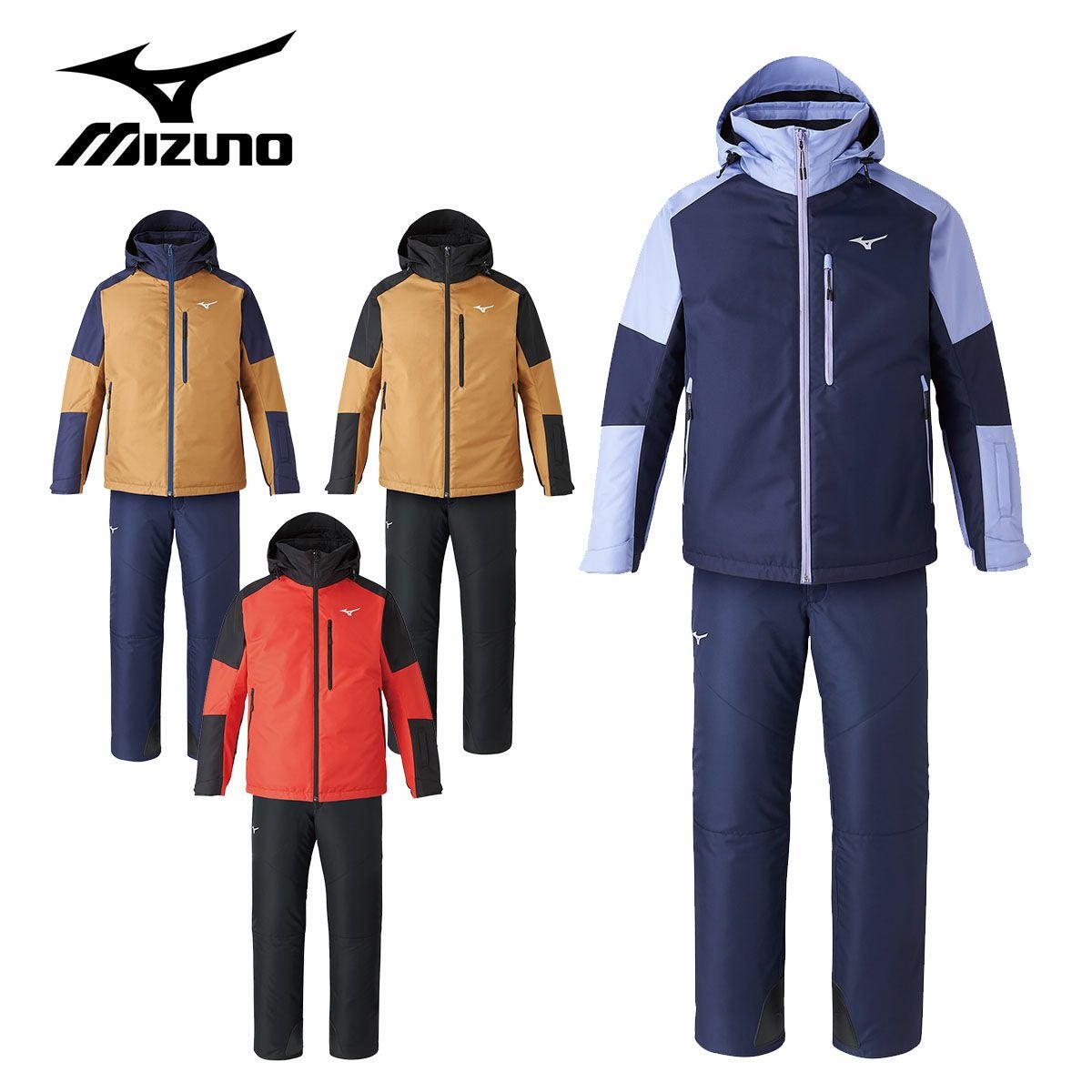 Mizuno スキーウェア　上下セット 楽天市場】上下セット・つなぎ（ブランドミズノ）（メンズウェア
