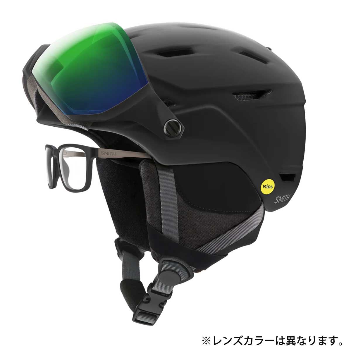 SMITH Survey ブラック ヘルメット スキーヘルメット スミス smith ヘルメット＜2026＞ SURVEY Mips