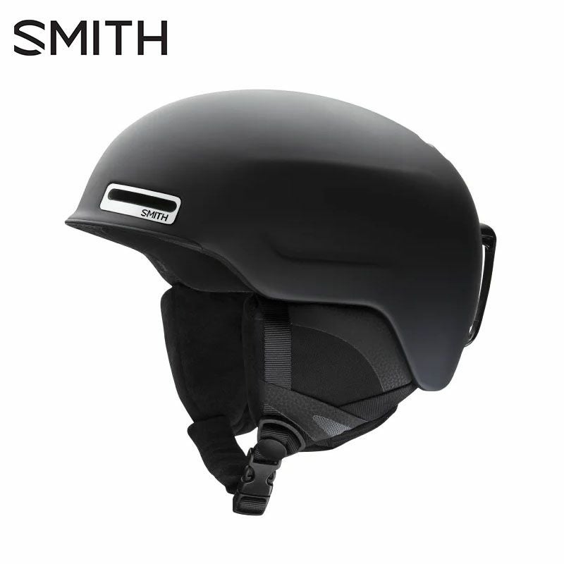 SMITH MAZEマットグレー ×チェックヘルメットMサイズ55-59センチ SMITH スミス スキー ヘルメット メンズ レディース＜2024＞MAZE
