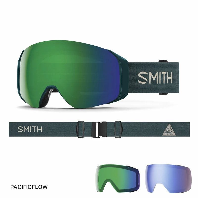 SMITH 4D MAG ALPINE GREEN22-23モデル【国内正規品】 スキーゴーグル スミス ゴーグル smith スキー メンズ レディース