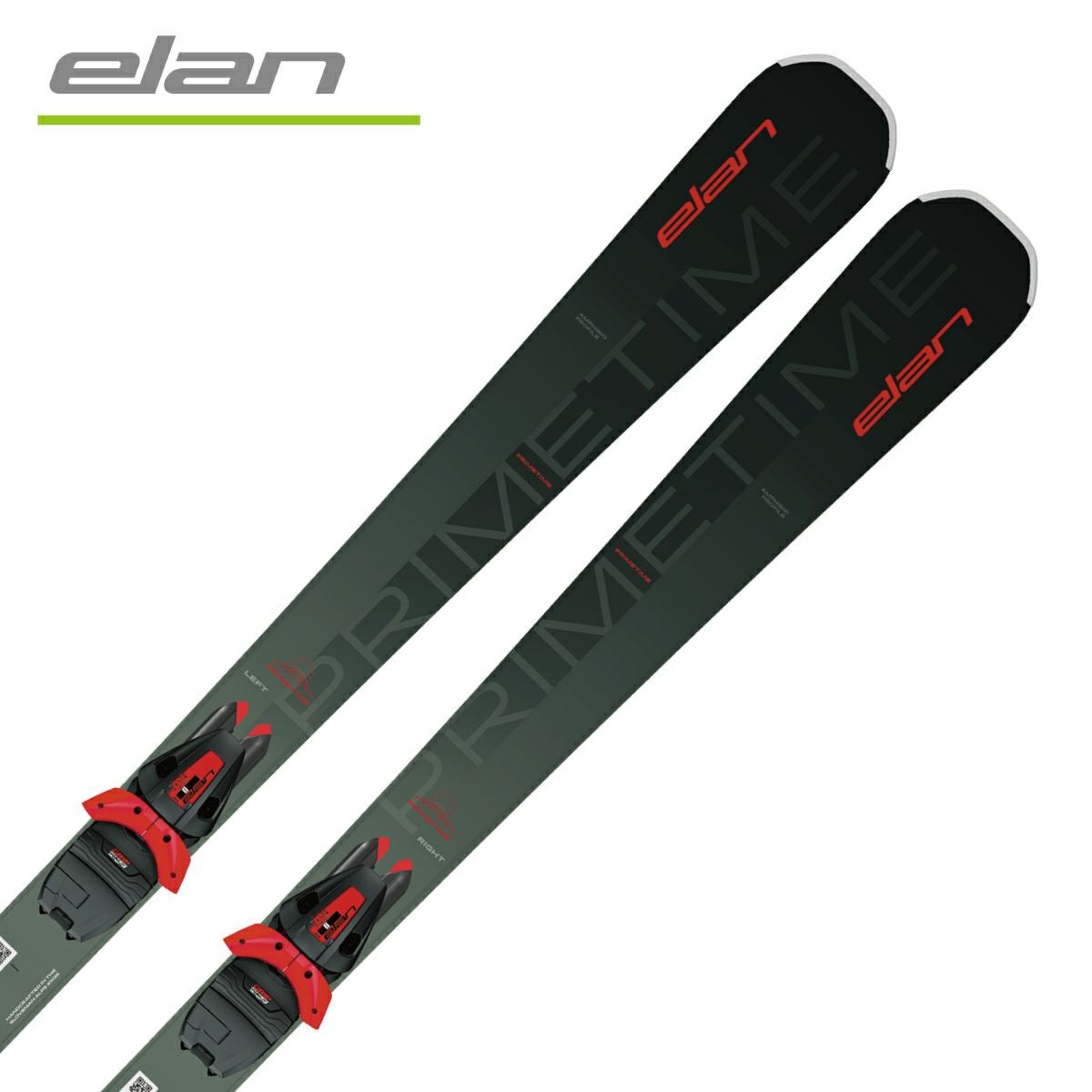 ELAN スキー板 男女兼用 2024 PRIMETIME 22軽量151cm ELAN エラン スキー板 メンズ レディース ＜2024＞ PRIMETIME 22 GREEN